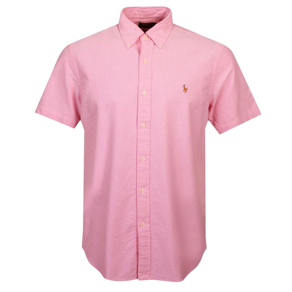 Custom Fit Short Sleeve Oxford Shirt