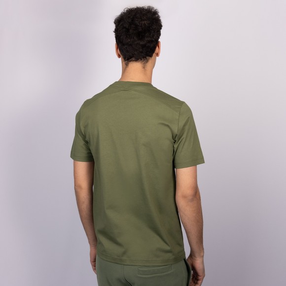 Ma.Strum Mens Green Beam Chest Logo T Shirt #4
