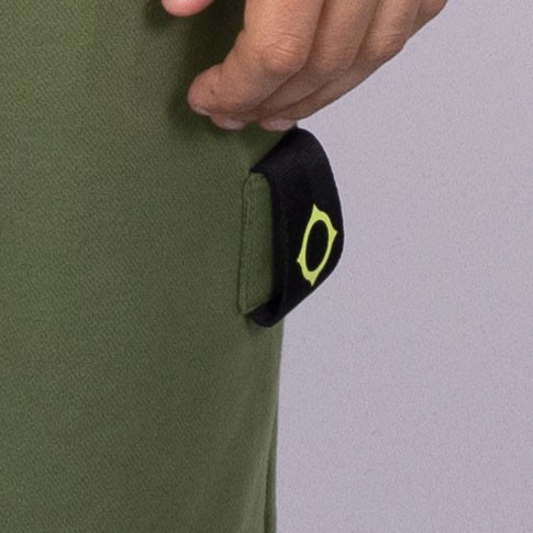 Ma.Strum Mens Green Track Shorts #4