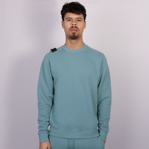 Ma.Strum Mens Blue Crew Sweatshirt #3