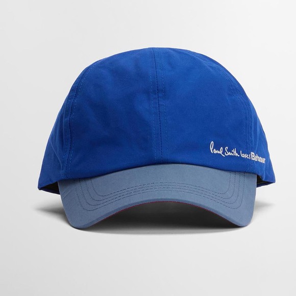 Barbour X Paul Smith Mens Blue Cap #4