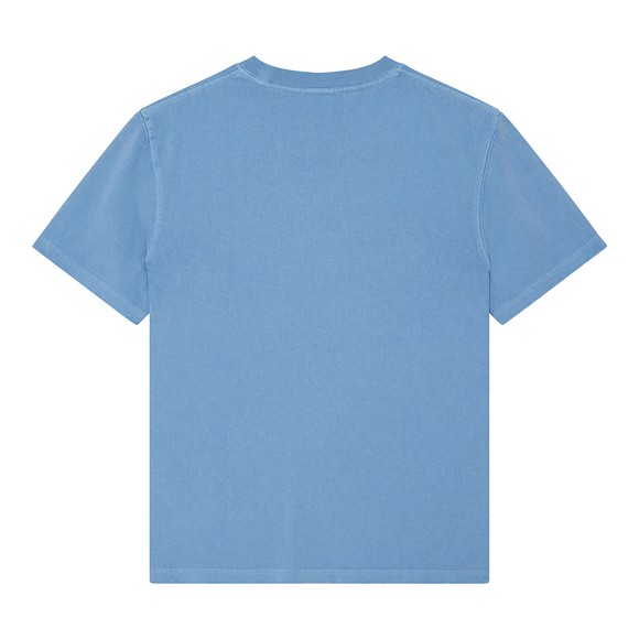 Deus Ex Machina Mens Blue Shield Garment Dyed T-Shirt #3