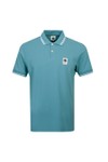 Pretty Green Mens Blue Rayner Polo