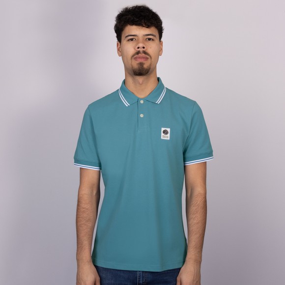Pretty Green Mens Blue Rayner Polo