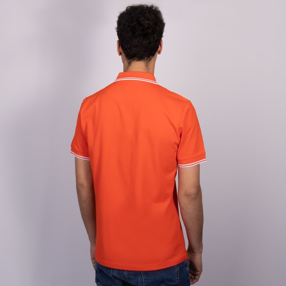 Pretty Green Mens Orange Rayner Polo main image