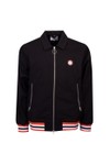 Pretty Green Mens Black Stratosphere Zip Bomber