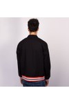 Pretty Green Mens Black Stratosphere Zip Bomber