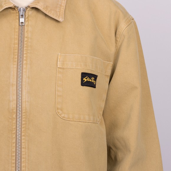 Stan Ray Mens Brown Zip Overshirt #3