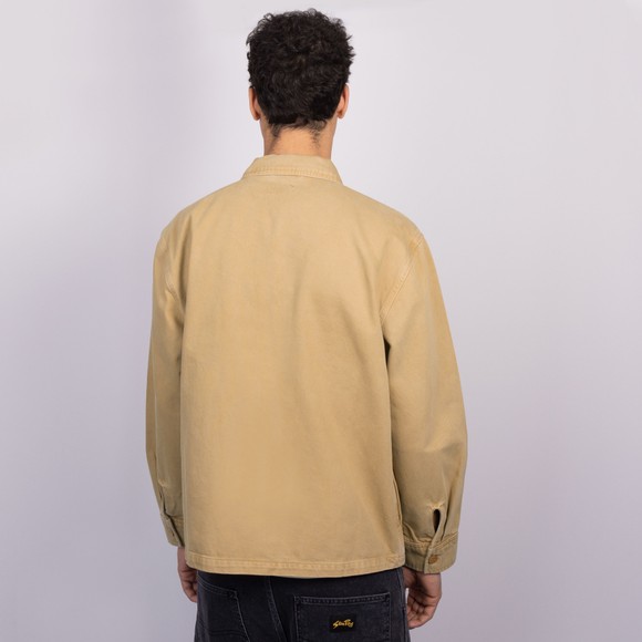 Stan Ray Mens Brown Zip Overshirt #4