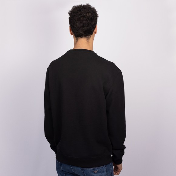 Maharishi Mens Black Organic Crew Sweatshirt #4