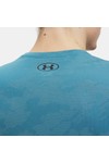 Under Armour Mens Blue Tech Vent Jacquard T-Shirt