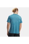 Under Armour Mens Blue Tech Vent Jacquard T-Shirt