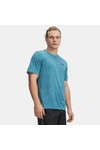 Under Armour Mens Blue Tech Vent Jacquard T-Shirt