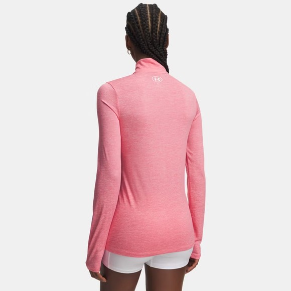 Under Armour Womens Pink Tech Twist Half Zip #2