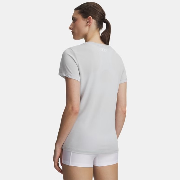 Under Armour Womens Grey Twist Short Sleeve T-Shirt #3