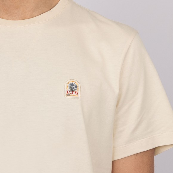 Parajumpers Mens Beige Patch T Shirt #3
