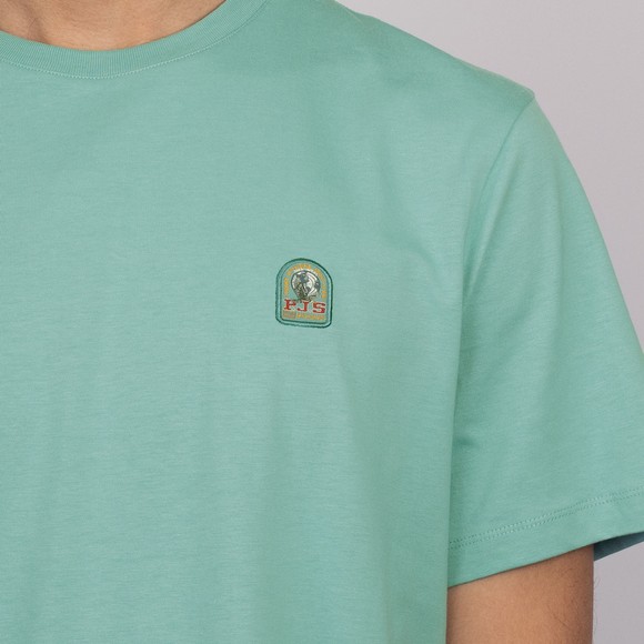 Parajumpers Mens Blue Patch T Shirt #3