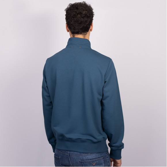 Parajumpers Mens Blue Broad Peak Half Zip Sweatshirt #4