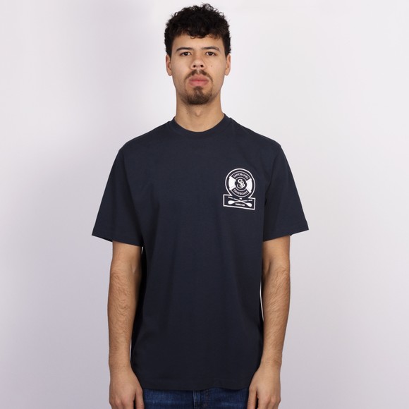 Sandbanks Mens Blue Paddle Club T-Shirt #3