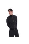 Fila Mens Black Mathers Herringbone Track Jacket