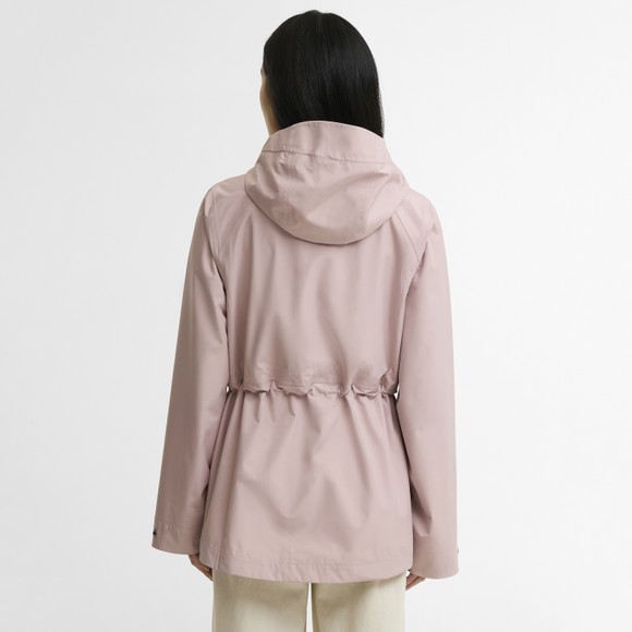 Barbour Lifestyle Womens Off-White Dovecragg Waterproof Jacket #4