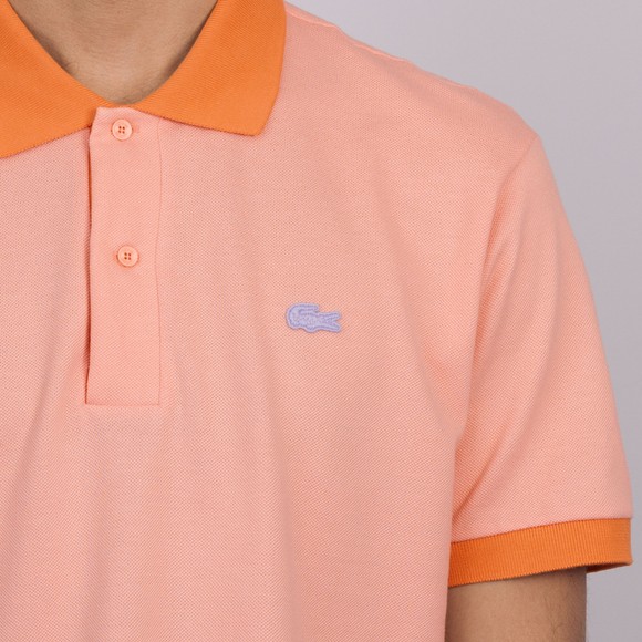 Lacoste Mens Orange PH2017 Polo Shirt #3