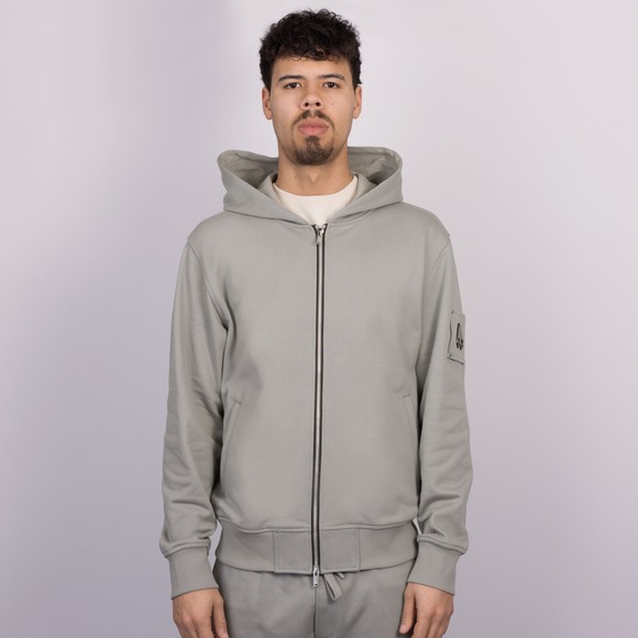 Moose Knuckles Mens Grey Hartsfield Full-Zip Sweatshirt #3