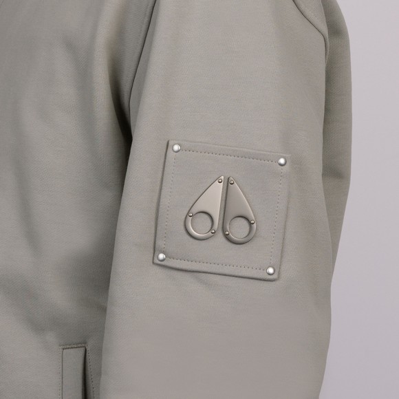 Moose Knuckles Mens Grey Hartsfield Full-Zip Sweatshirt #2