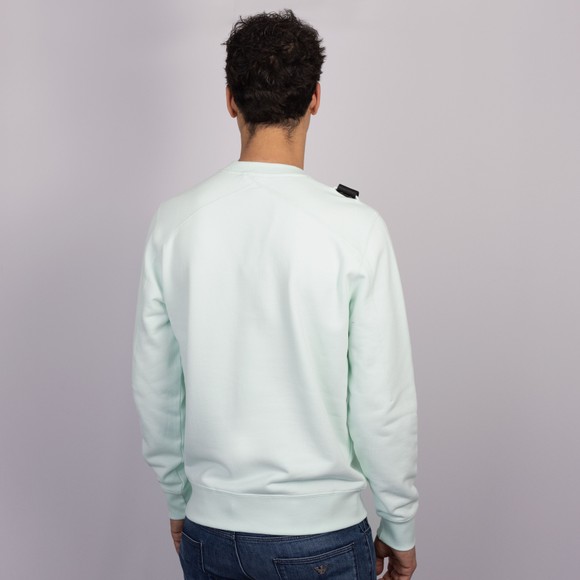 Ma.Strum Mens White Crew Sweatshirt #4