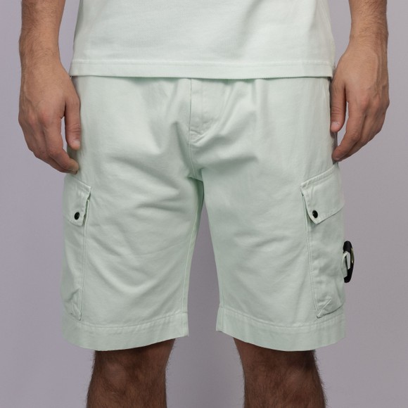 Ma.Strum Mens White Kalium Cargo Shorts #3