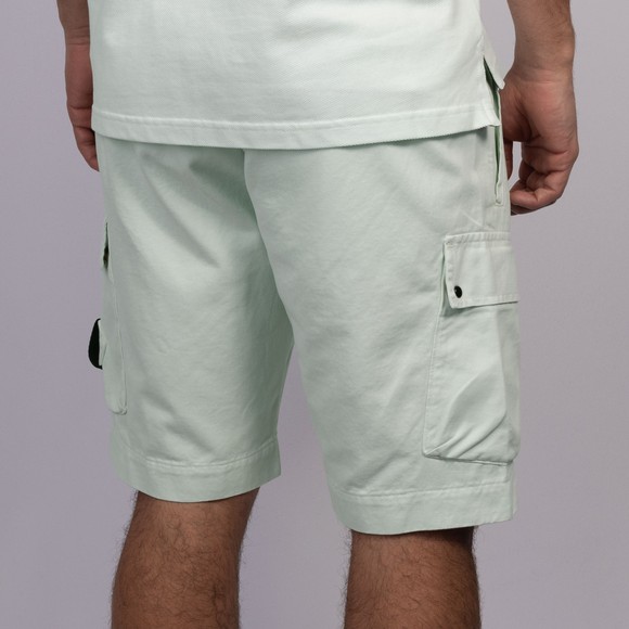 Ma.Strum Mens White Kalium Cargo Shorts #4