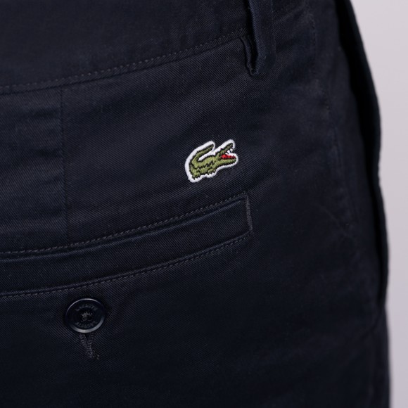 Lacoste Mens Blue Stretch Twill Slim Chino Shorts #4