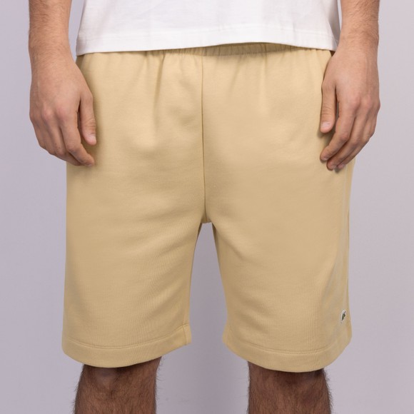 Lacoste Mens Beige GH9627 Fleece Shorts #3