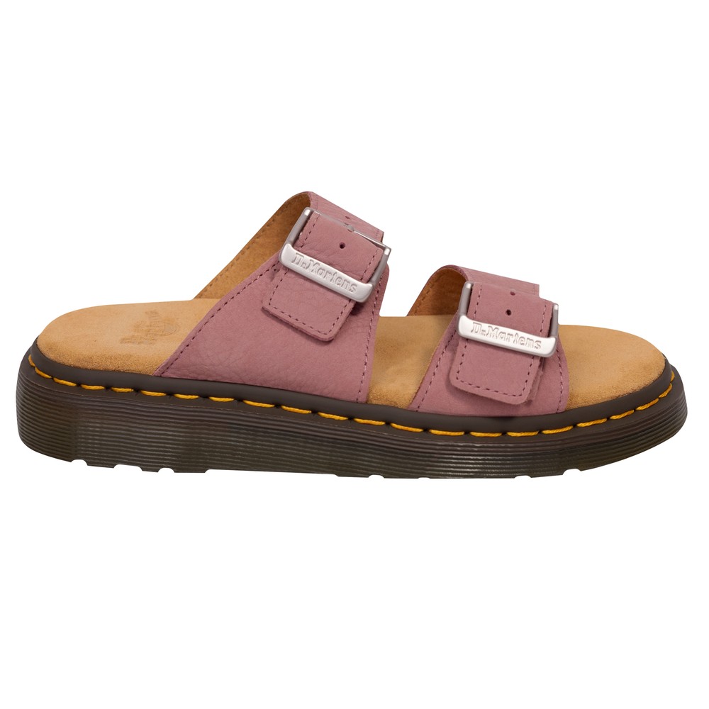 Josef Buckle Suede Slides