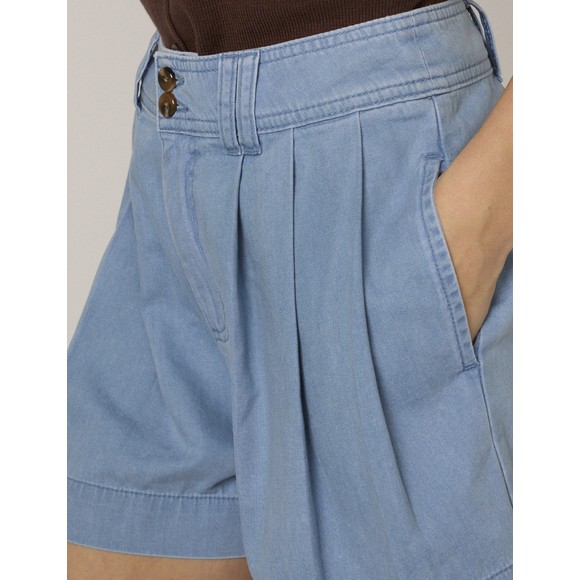 Nobody's Child Womens Blue Albie Denim Shorts #4