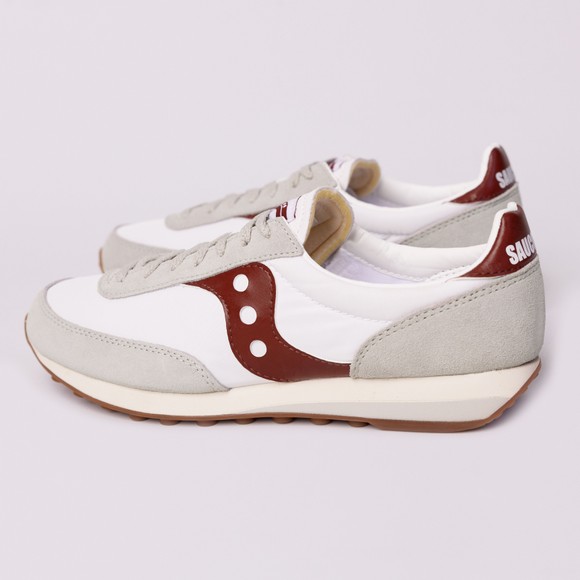 Saucony Mens White Trainer 80 #3