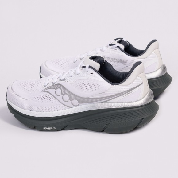Saucony Mens White Guide 19 Trainer #3