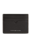 Tommy Hilfiger Mens Black Saffiano CC Holder