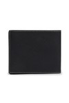 Tommy Hilfiger Mens Black Saffiano CC and Coin Wallet