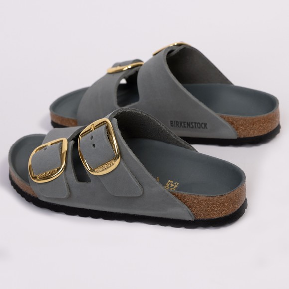 Birkenstock Womens Grey Arizona Big Buckle Sandal #3
