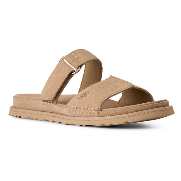Ugg Womens Beige GoldenGaze Slide #2