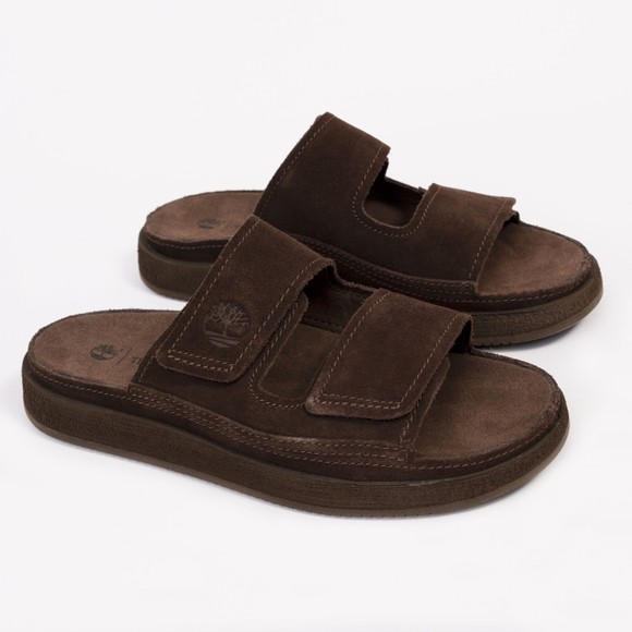 Timberland Mens Brown Casco Cove Slide Sandal