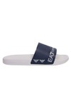 EA7 Emporio Armani Mens White Tape Logo Slider