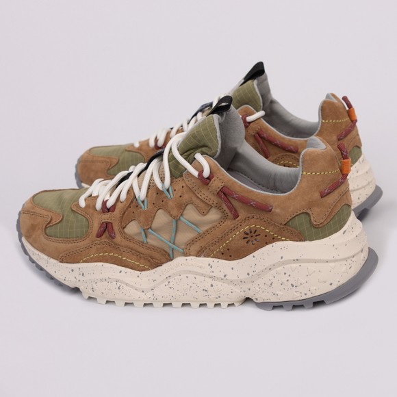 Flower Mountain Mens Beige Yamabushi Man Trainer #3