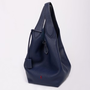 Polo Player Leather Tote Bag