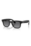 Ray-Ban Mens Black Wayfarer Gen 2 Meta Sunglasses