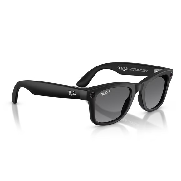 Ray-Ban Mens Black Wayfarer Gen 2 Meta Sunglasses main image
