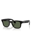Ray-Ban Mens Black Wayfarer Gen 2 Meta Sunglasses