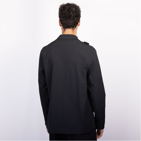 Ma.Strum Mens Black Propyl Shirt Jacket #4