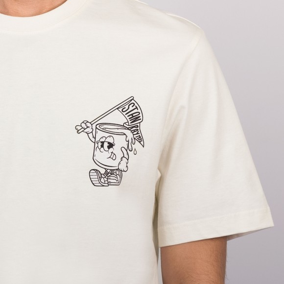 Stan Ray Mens White Stan Can T Shirt #4